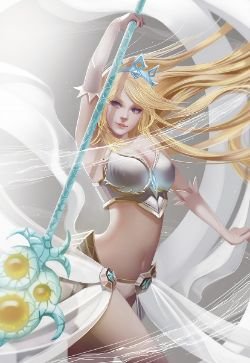 Janna by long5009 HD Wallpaper Fan Art Artwork League of Legends lol