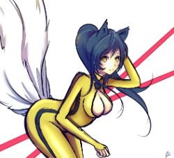 Ahri by Kriselle (2) League of Legends Artwork Wallpaper lol Fan Art