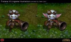 Tristana VU Concept by Yideth League of Legends Artwork Wallpaper lol (2)