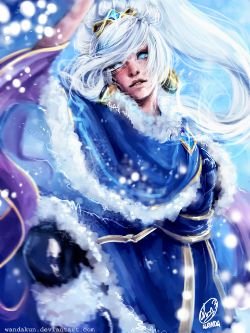 Freljord Taliyah by WANDAKUN HD Wallpaper Background Fan Art Artwork League of Legends lol