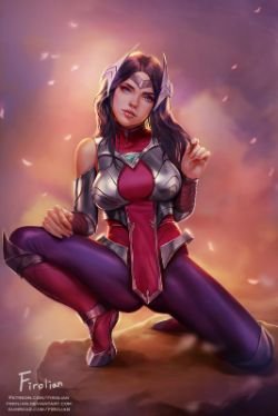 Irelia Rework by firolian HD Wallpaper Background Fan Art Artwork League of Legends lol
