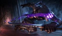 Assassin Master Yi Splash Art HD 4k 6k Wallpaper Background Official Art Artwork League of Legends lol