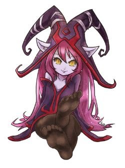 Wicked Lulu by 秋貓 HD Wallpaper Fan Art Artwork League of Legends lol (2)