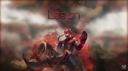 Lee Sin by ruanes97 HD Wallpaper Fan Art Artwork League of Legends lol