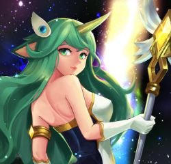 Star Guardian Soraka by 오토코노코 HD Wallpaper Background Fan Art Artwork League of Legends lol