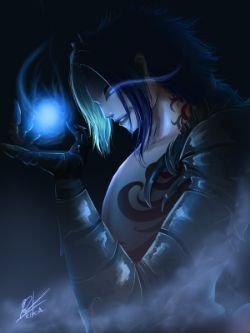 Kayn by RikaMarika HD Wallpaper Background Fan Art Artwork League of Legends lol