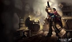 Classic Graves Splash Art Old League of Legends Artwork Wallpaper lol