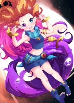 Zoe by Inkspirate HD Wallpaper Background Fan Art Artwork League of Legends lol