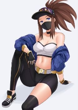 K/DA Akali by AoriSora HD Wallpaper Background Fan Art Artwork League of Legends lol