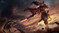 High Noon Yasuo Splash Art v2 League of Legends Artwork Wallpaper lol