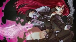 Katarina by ElizabethBeals HD Wallpaper Fan Art Artwork League of Legends lol
