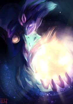 Dark Star Orianna by Ellysion HD Wallpaper Background Fan Art Artwork League of Legends lol