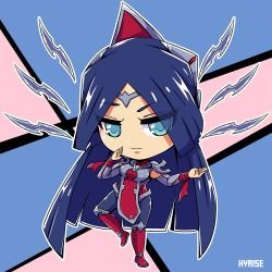 Chibi Irelia Rework by Xyrise HD Wallpaper Background Fan Art Artwork League of Legends lol