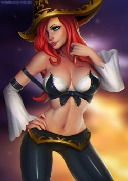 Miss Fortune by essentialsquid HD Wallpaper Fan Art Artwork League of Legends lol