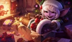 Earnest Elf Tristana Splash Art HD 4k Wallpaper Background Official Art Artwork League of Legends lol
