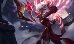 Conqueror Karma Splash Art HD 4k Wallpaper Background Official Art Artwork League of Legends lol