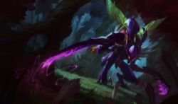 Classic Kha'Zix Splash Art 4k HD Wallpaper Official Artwork League of Legends lol