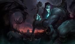 Classic Yorick Splash Art HD 4k Wallpaper Background Official Art Artwork League of Legends lol