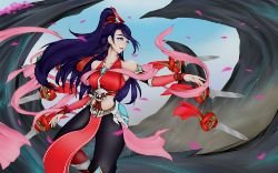 Irelia by Vince_司臣 HD Wallpaper Background Fan Art Artwork League of Legends lol