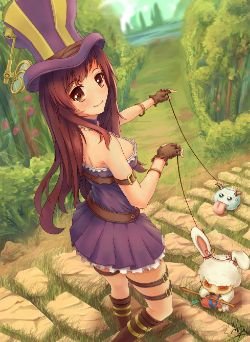 Caitlyn, Teemo & Poro by 大猫 HD Wallpaper Artwork Fan Art League of Legends lol