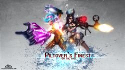 Neon Strike Vi & Officer Caitlyn by xRazerxD HD Wallpaper Fan Art Artwork League of Legends lol HD Wallpaper Fan Art Artwork League of Legends lol