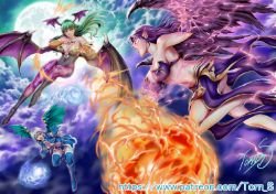 Morgana Vs Morrigan by Torn_S HD Wallpaper Fan Art Artwork League of Legends lol