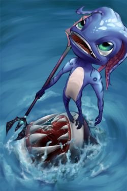 Fizz by LaWeegie HD Wallpaper Fan Art Artwork League of Legends lol