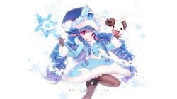 Winter Wonder Lulu by joypyonn HD Wallpaper Fan Art Artwork League of Legends lol
