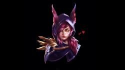 Xayah by 无法自拔萝卜_wb HD Wallpaper Fan Artwork League of Legends lol