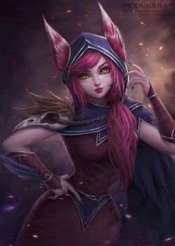 Xayah by VivianMeow HD Wallpaper Background Fan Art Artwork League of Legends lol