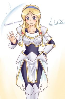 Lux by NAM HD Wallpaper Fan Art Artwork League of Legends lol