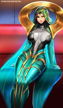 Odyssey Sona by BADCOMPZERO HD Wallpaper Background Fan Art Artwork League of Legends lol
