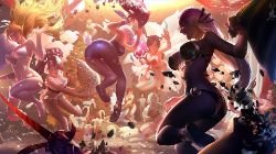 League of Legends Girls Pillow Fight