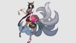 Ahri by thorham League of Legends Artwork Wallpaper lol