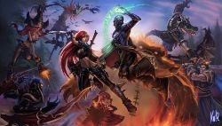Katarina Vs Ryze Promo Art (3)