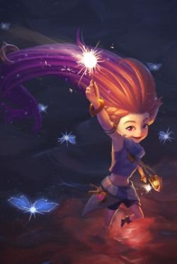 Zoe by Kyle lee HD Wallpaper Background Fan Art Artwork League of Legends lol