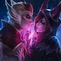 Xayah & Rakan by MonoriRogue HD Wallpaper Fan Art Artwork League of Legends lol