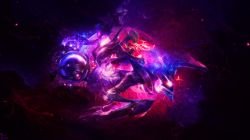 Dark Star Orianna & Kha'Zix by Paulikaiser HD Wallpaper Fan Art Artwork League of Legends lol