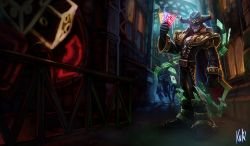 Classic Twisted Fate Splash Art Old League of Legends Artwork Wallpaper lol