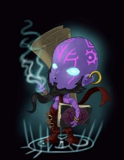 Chibi Ryze by darkjavier23 HD Wallpaper Fan Art Artwork League of Legends lol