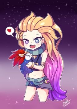 Zoe by SWK HD Wallpaper Background Fan Art Artwork League of Legends lol