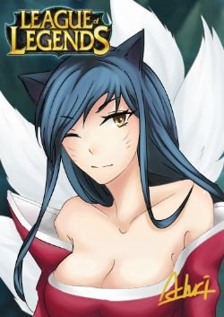 Ahri by 五月陳 League of Legends Artwork Wallpaper lol Fan Art
