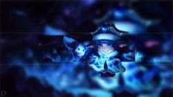 Winter Wonder Lulu & Poro by Drazieth HD Wallpaper Fan Art Artwork League of Legends lol