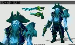 Spooky Gangplank Concept by Kristina Ness