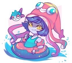 Pool Party Lulu by mimi HD Wallpaper Background Fan Art Artwork League of Legends lol