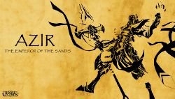 Azir Minimalistic by jsclemente HD Wallpaper Artwork Fan Art League of Legends lol