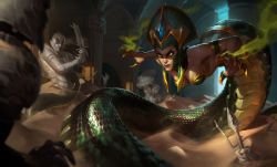 Classic Cassiopeia Update Splash Art 4k HD Wallpaper Official Artwork League of Legends lol