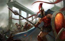 Classic Pantheon Splash Art League of Legends Artwork Wallpaper lol