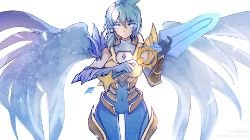 Dawnbringer Riven by 一隻電飯鍋 HD Wallpaper Background Fan Art Artwork League of Legends lol