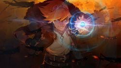Ezreal Rework Handbook Promo (3) HD Wallpaper Background Official Art Artwork League of Legends lol